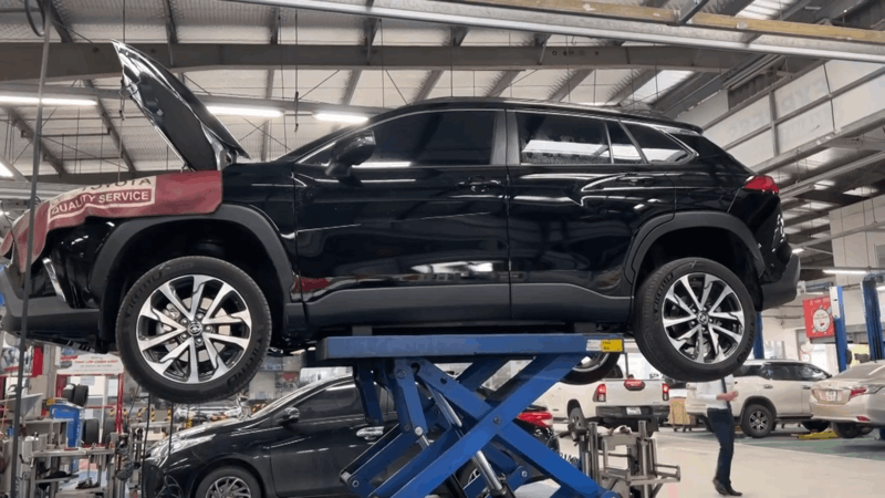 kiểm tra lần đầu cho xe mới