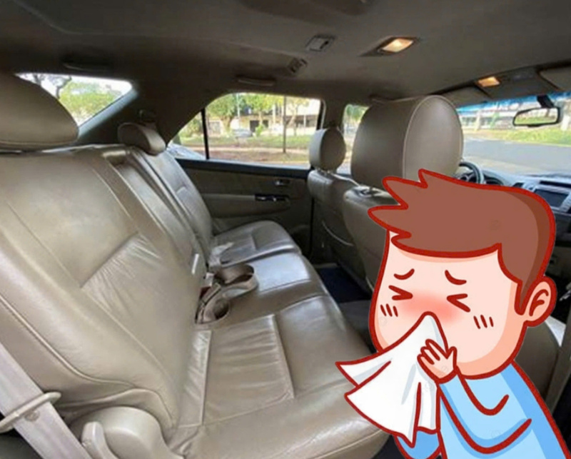 ngăn chặn sự tích tụ của vi khuẩn và bụi bẩn xe hơi