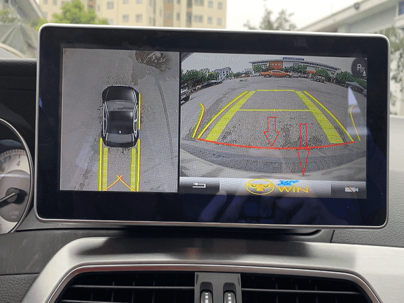 hệ thống camera trên ô tô