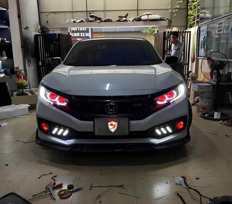 quy trình lắp đặt đèn led