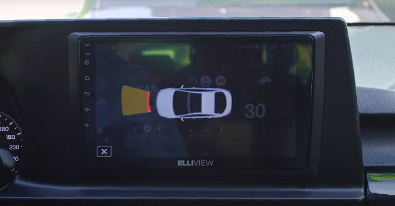 quy trình lắp đặt cảm biến đỗ xe