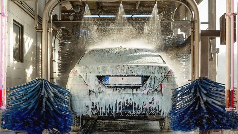 hệ thống rửa xe ô tô tự động