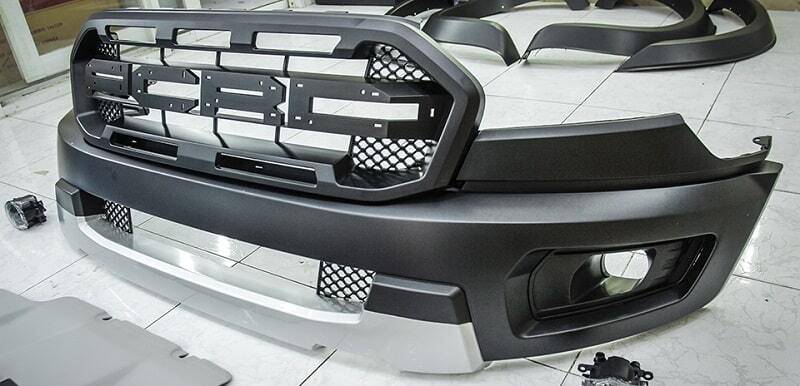 các loại độ cản trước ô tô