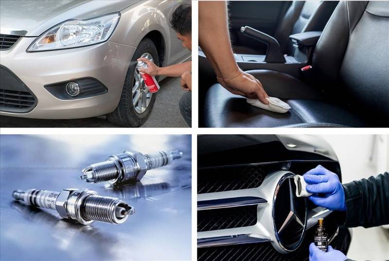 dụng cụ cần thiết khi vệ sinh xe hơi