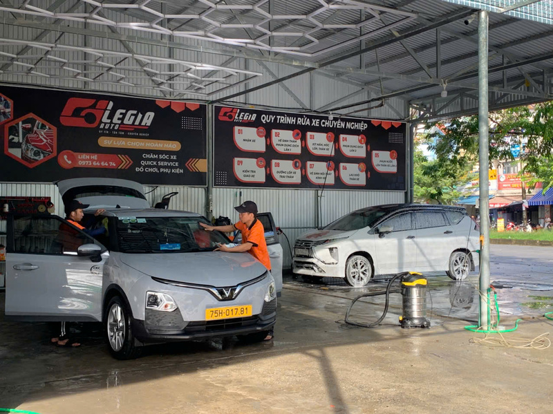 Dịch vụ chăm sóc nội thất xe hơi tại nhà ở Huế