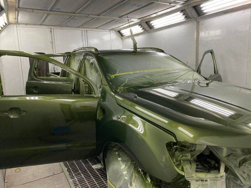 cách sử dụng sơn chống gỉ ô tô