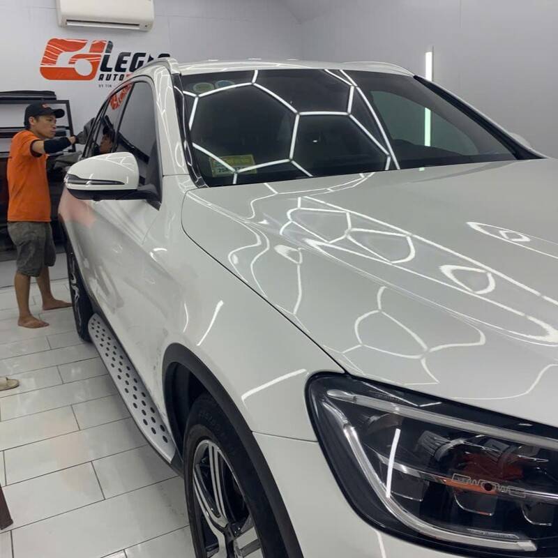 phủ ceramic bền màu tại lê gia auto