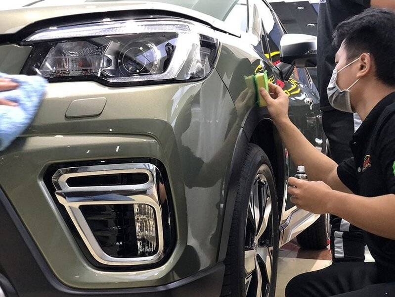 lưu ý khi phủ ceramic chống tia uv cho xe ô tô