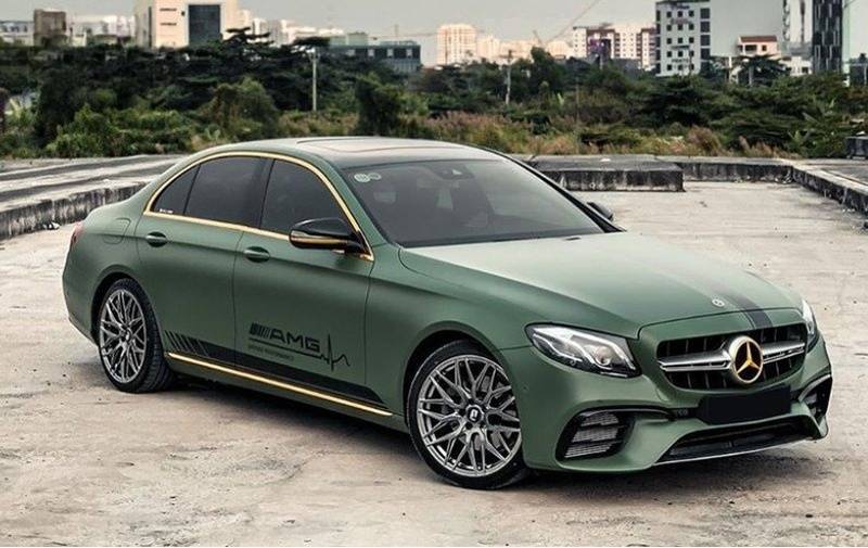 quy trình sơn đổi màu cho ô tô