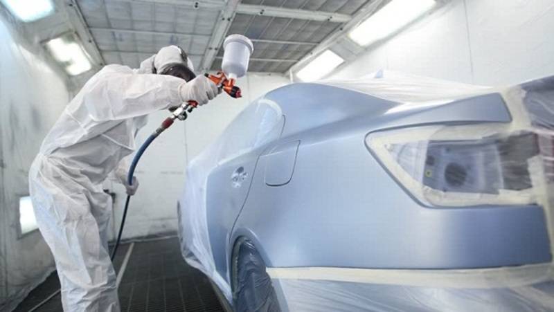 quy trình sơn dặm chuyên nghiệp của gara uy tín