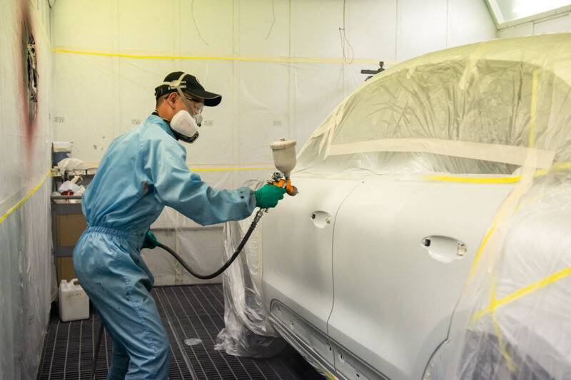 Trang thiết bị và quá trình sơn tĩnh điện cho ô tô