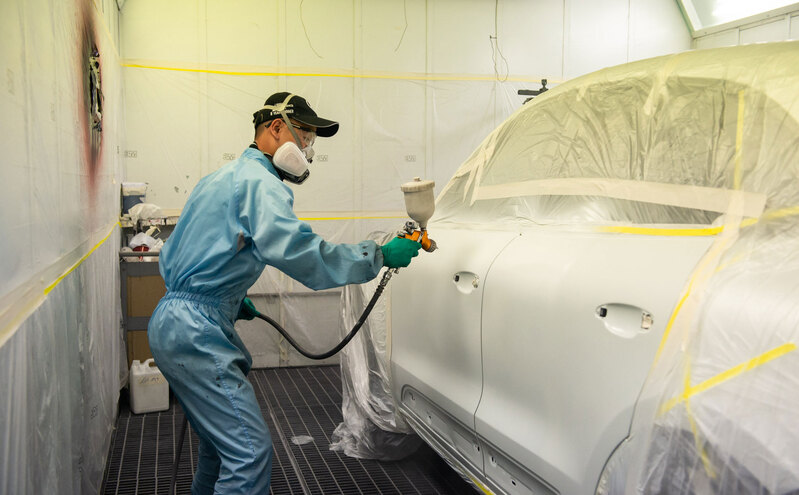 sơn phục hồi màu zin xe hơi tại Huế