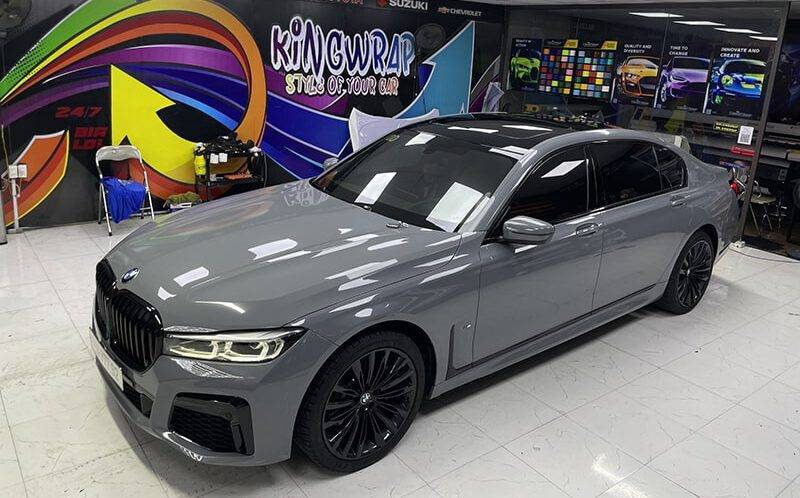 Những lưu ý khi sơn màu xám xi măng cho xe