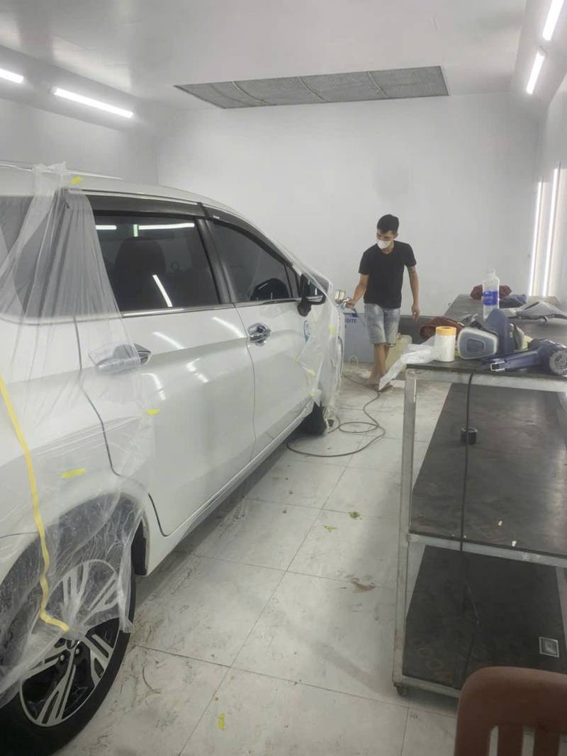 Những lưu ý sau khi sơn lại xe ô tô
