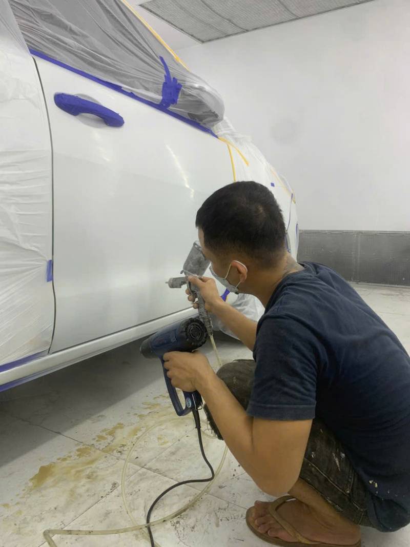 Định nghĩa sơn nước cho xe ô tô