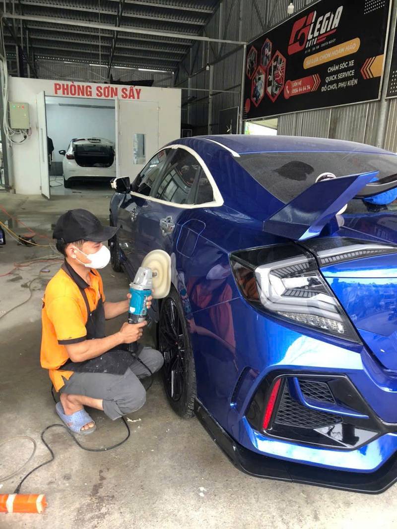 Lợi ích khi sơn lại toàn bộ xe ô tô