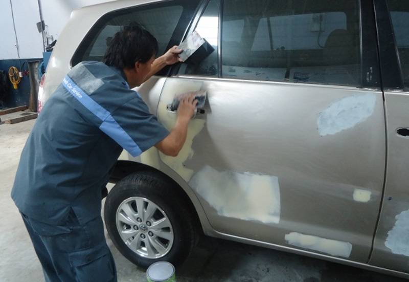 Những dịch vụ ở gara sơn xe có bảo hành dài hạn