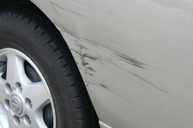 Xe bị trầy xước khi sử dụng